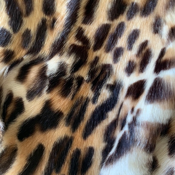 Marc Jacobs 100% Leopard-fur Lined Army Green Coat - Picture 10 of 10